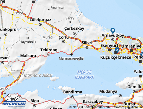 Mappa MICHELIN Marmaraereğlisi - ViaMichelin