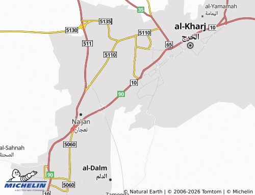 Carte MICHELIN al-Rashidiyyah - ViaMichelin