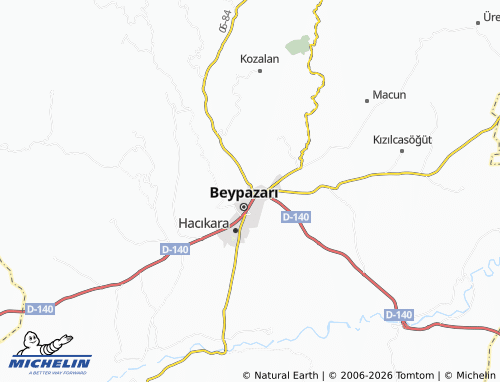 MICHELIN Rüstempaşa map - ViaMichelin
