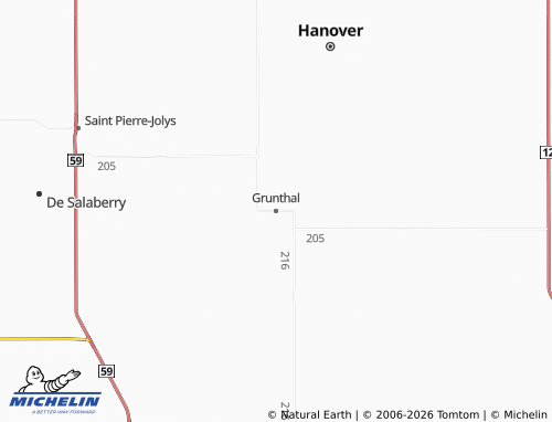 Mappa MICHELIN Grunthal - ViaMichelin