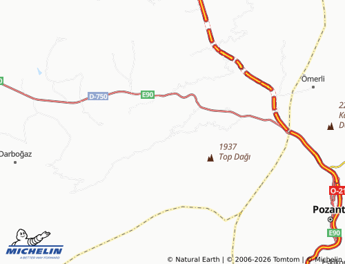 Mappa MICHELIN Ali Hoca - ViaMichelin