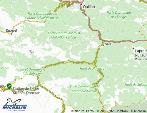 Mappa MICHELIN Le Clat - ViaMichelin