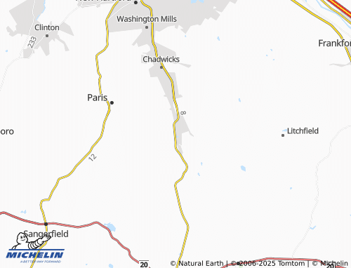 MICHELIN-Landkarte Clayville - ViaMichelin