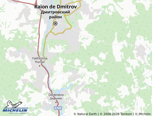 Carte MICHELIN Ivantsevo - ViaMichelin