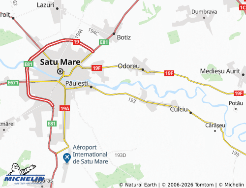 Mappa MICHELIN Petin - ViaMichelin