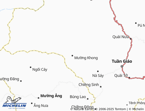 MICHELIN Mường Khong map - ViaMichelin