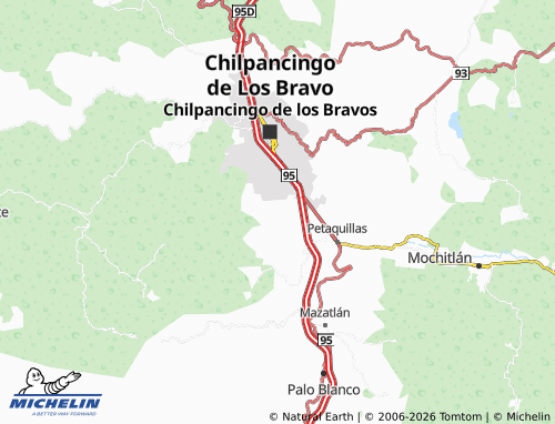 Mappa MICHELIN Jardines Monteverde - ViaMichelin