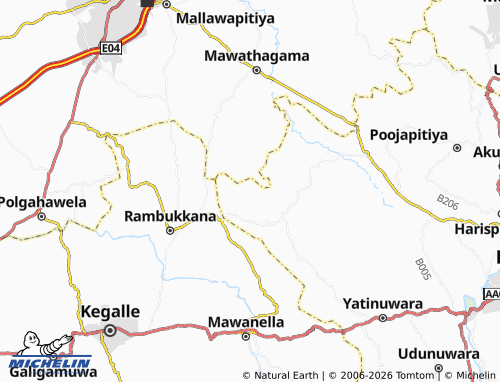 Mappa MICHELIN Narangaspitiya - ViaMichelin