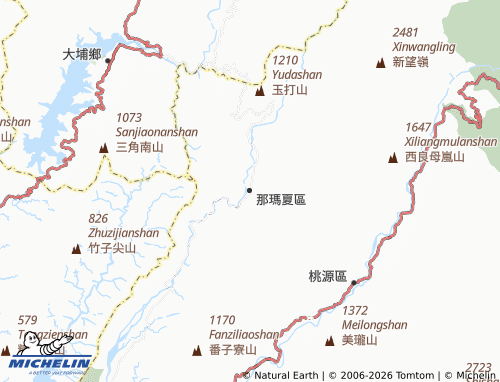 Mapa MICHELIN na ma xia qu - ViaMichelin