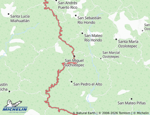 MICHELIN Abajo map - ViaMichelin