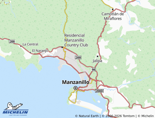Mappa MICHELIN Villa del Mar Residencial - ViaMichelin
