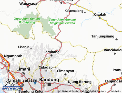 MICHELIN Cikole map - ViaMichelin
