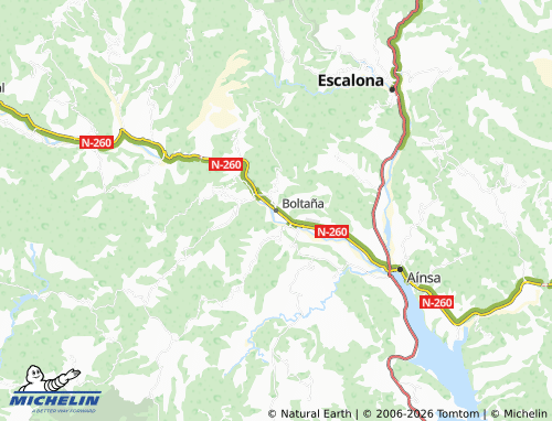 Mappa MICHELIN Boltaña - ViaMichelin