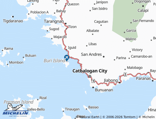 MICHELIN Pupua map - ViaMichelin