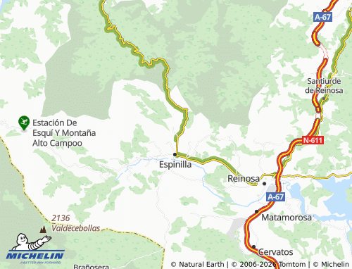Mapa MICHELIN Soto - ViaMichelin