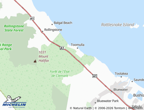 Mapa MICHELIN Clemant - ViaMichelin