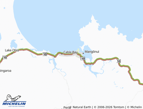 Mapa MICHELIN Coopers Beach - ViaMichelin