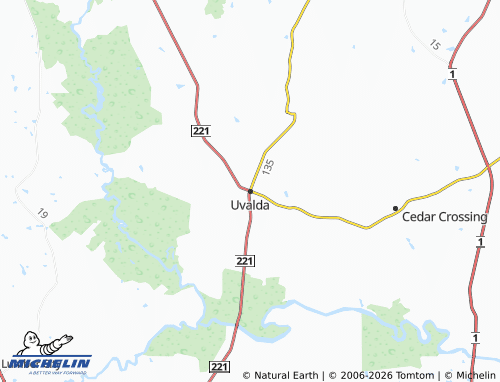 Carte MICHELIN Uvalda - ViaMichelin