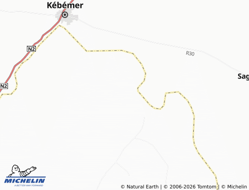Mapa MICHELIN Ndigue - ViaMichelin