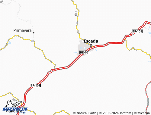 Mappa MICHELIN Alvorada - ViaMichelin