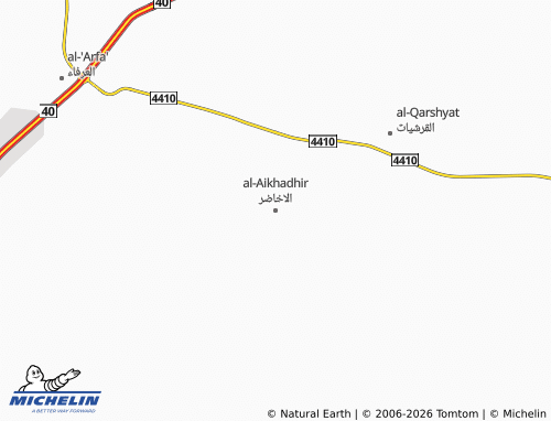 Carte MICHELIN al-Aikhadhir - ViaMichelin