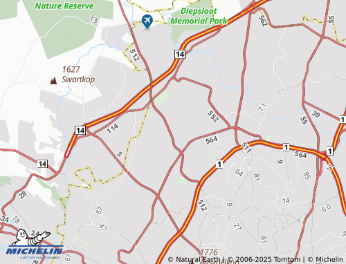 MICHELIN Kya Sand Extension 31 map - ViaMichelin