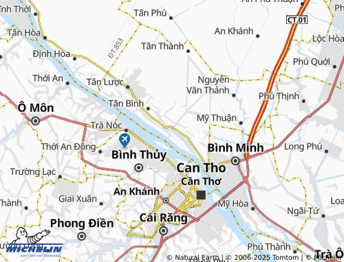 Carte MICHELIN Tân Quới - ViaMichelin