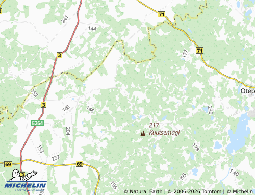 Mappa MICHELIN Meegaste - ViaMichelin