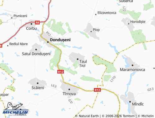 Mappa MICHELIN Taul - ViaMichelin