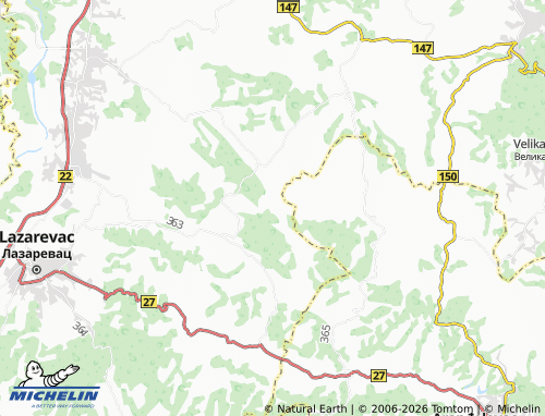 Mapa MICHELIN Strmovo - ViaMichelin