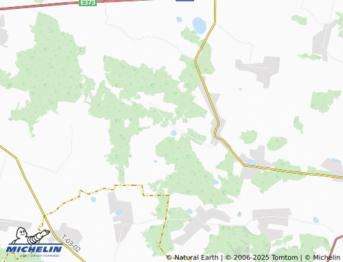 MICHELIN Okhotnyky map - ViaMichelin