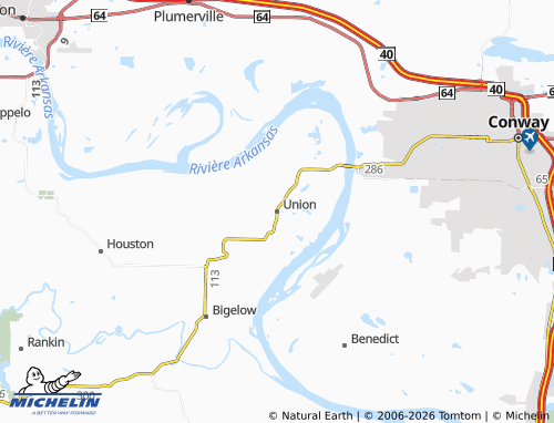 Carte MICHELIN Union - ViaMichelin