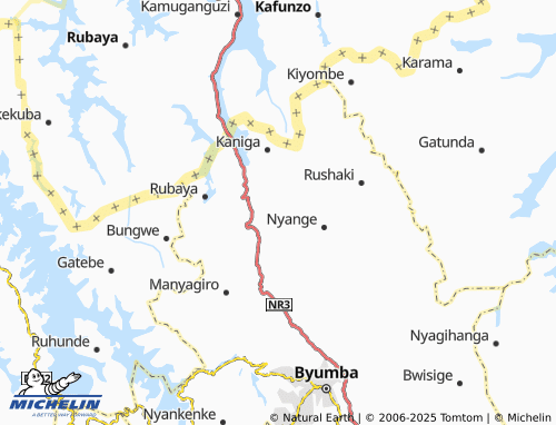 MICHELIN Butozo map - ViaMichelin