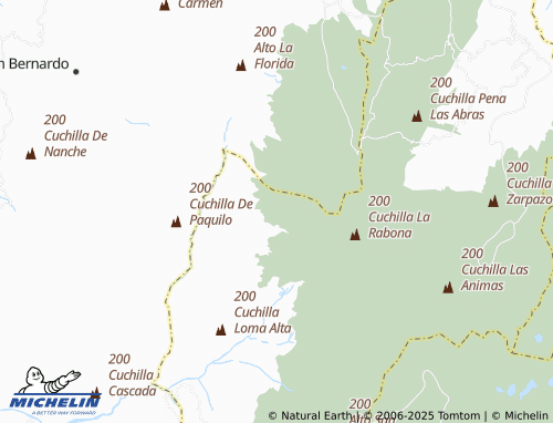 MICHELIN San Antonio Rural map - ViaMichelin
