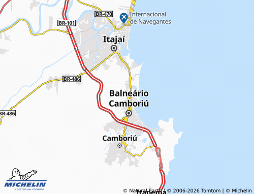 Mapa MICHELIN Aririba - ViaMichelin