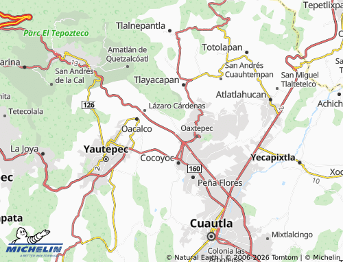 Mapa MICHELIN Ex-Hacienda Pantitlán - ViaMichelin