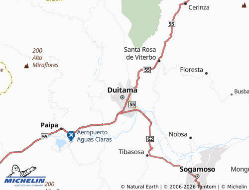MICHELIN Solano map - ViaMichelin