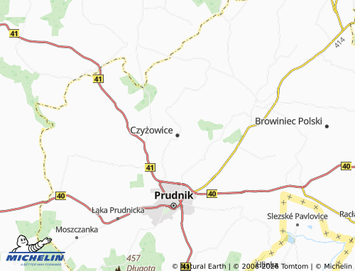 Carte MICHELIN Czyżowice - ViaMichelin