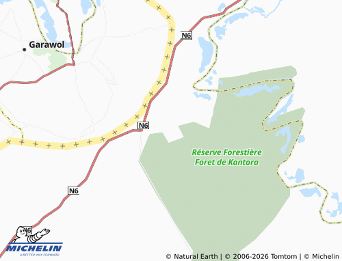 Mapa MICHELIN Tamindala - ViaMichelin