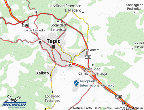 MICHELIN Antonio Echevarría Domínguez map - ViaMichelin