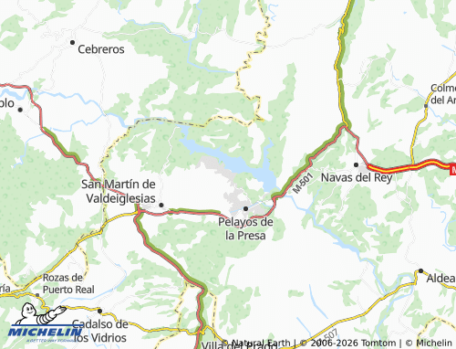 MICHELIN-Landkarte San Román - ViaMichelin