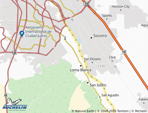 Mappa MICHELIN Lomas del Valle - ViaMichelin