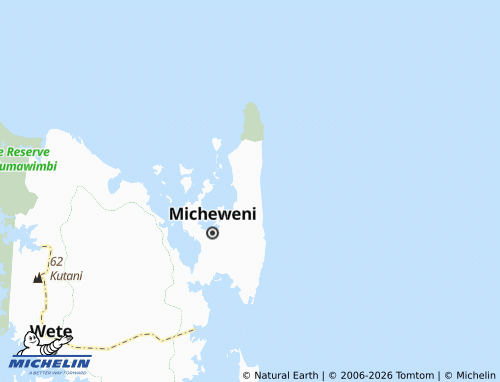 MICHELIN Kiuyu map - ViaMichelin