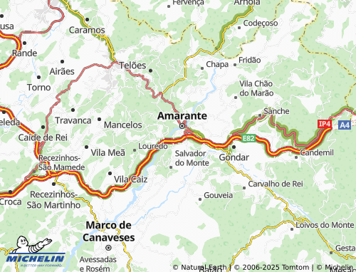 Kaart MICHELIN Cepelos - ViaMichelin