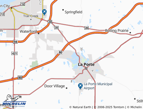 MICHELIN Center map - ViaMichelin