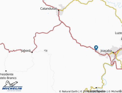 Mapa MICHELIN Santa Helena - ViaMichelin