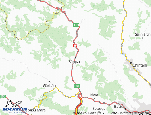 Mappa MICHELIN Sânpaul - ViaMichelin