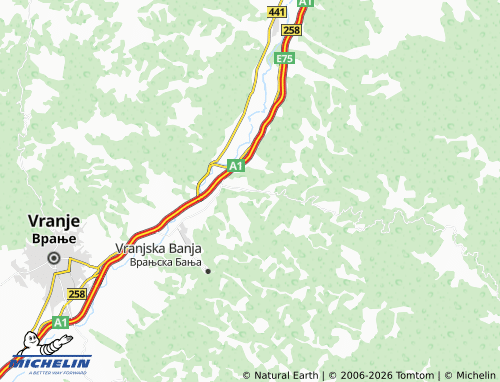 Carte MICHELIN Korbevac - ViaMichelin