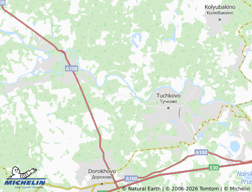 Carte MICHELIN Kozhino - ViaMichelin