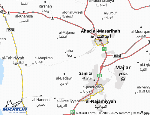 MICHELIN Juha map - ViaMichelin